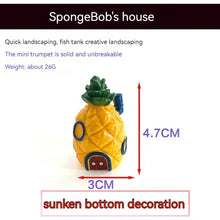 Pineapple House Aquarium Decoration