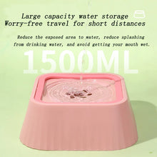 Pet Water Fountain Anti-Spill Water Bowl