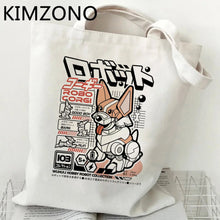 Corgi Fabric Reusable Shopping Bag
