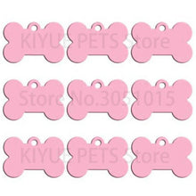 20 Pcs Classic Bone Dog ID Tags