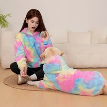 Rainbow Hoodie Master and Pet Matching Set