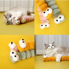 Cat Plush Caterpillar Chew Toy