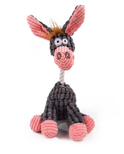 Animal Inspired Plush Chew Toys for Pets