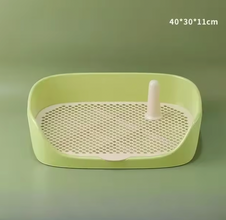 Plastic Double Layer Dog Toilet Pad