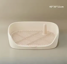 Plastic Double Layer Dog Toilet Pad