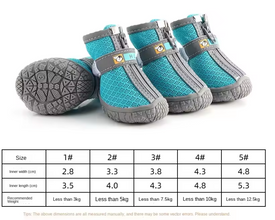 Thick Plush Protection Paw Pet Shoes