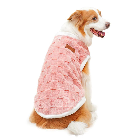 Flannel Winter Dog Sweater