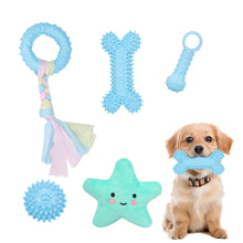 5-Piece Set Teething Plush Pet Toys