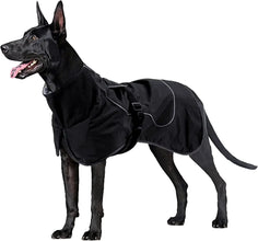 Waterproof Dog Jacket with Fleece Lining