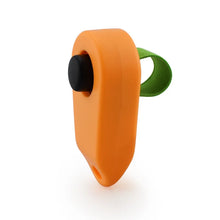 orange color pet training clicker