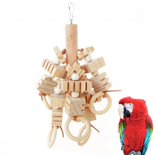 8pc Parrot Toy Set with Swings Bells