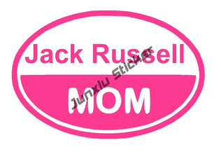 Jack Russel Vinyl Decal Dog Stickers