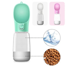 Pet Bottle with Food and Water Dispenser