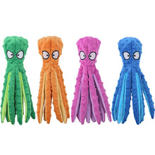 Octopus-Shaped Plush Dog Toy 