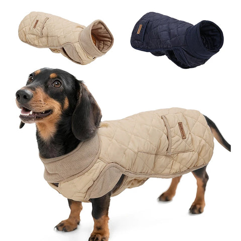 Quilted Winter Jacket For Small Dogs