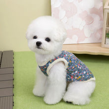 Floral Fleece Jacket for Small Dogs