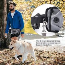 Dog Training Waist Bag with Treat and Water Bowl Pocket