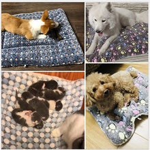 Soft Fleece Dog Bed and Pet Cushion Blanket