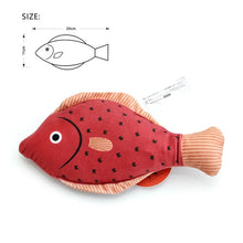 Catnip Fish Toy with Sound and Chew Features