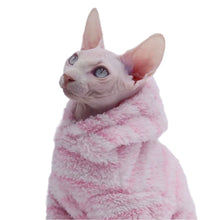 Double-sided Fluffy Winter Jacket for Sphynx Cats