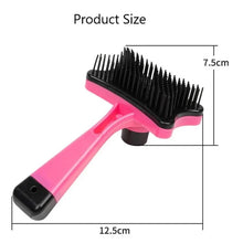 Self-Cleaning Dog & Cat Grooming Brush with Massage Comb