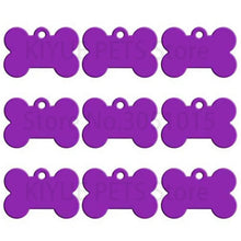 20 Pcs Classic Bone Dog ID Tags
