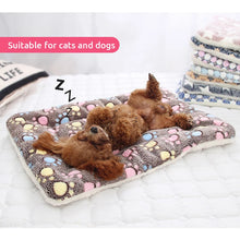 Soft Fleece Dog Bed and Pet Cushion Blanket