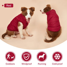 Dog Jacket with Fleece Cotton Lining