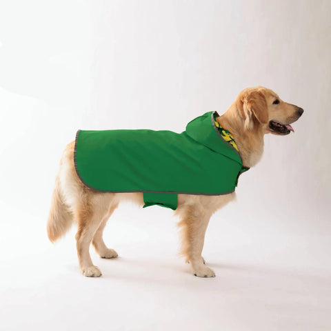 Double-Layer Reversible Raincoat for Dogs