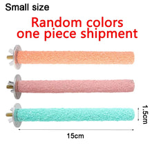 Colored Quartz Sand Parrot Perch