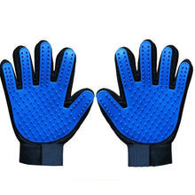 pet grooming gloves