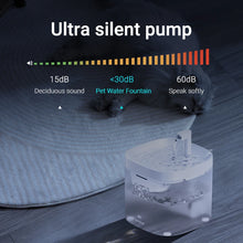 ROJECO Smart Cat Water Fountain with Recirculating Filter