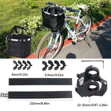 2-in-1 Small Pet Bike Basket Carrier