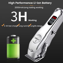 Professional Rechargeable Dog Hair Clipper – Low Noise Pet Grooming Trimmer