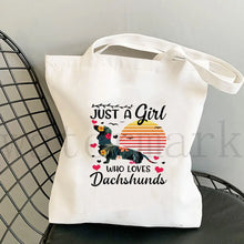 Dachshund Cloth Tote Bag