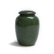 Hand Painted Ceramic Glaze Pet Funeral Urn