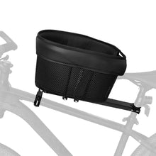 Dog Bike Basket with Safety Strap and Sponge Liner