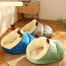 Warm Plush Pet Cave Bed