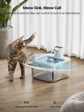 2.5L Automatic Stainless Steel Water Fountain for Cats