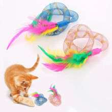 Cat Toy String with Feather Spring