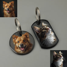 Personalised Tags Engraved Keychain