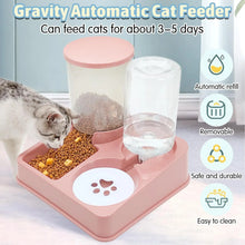 Automatic Food and Water Dispenser Set