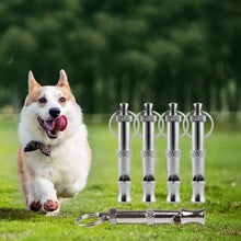 Adjustable Dog Whistle to Stop Barking with Keychain
