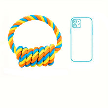 Braided Pull Ring Rope Toy for Large Dogs