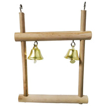 8pc Parrot Toy Set with Swings Bells