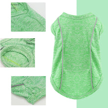 UV Protect Dog Shirt with Reflective Strip