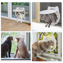 Magnetic Pet Screen Door for Small Dogs & Cats with Lock – For Screen Doors, Windows & Porches