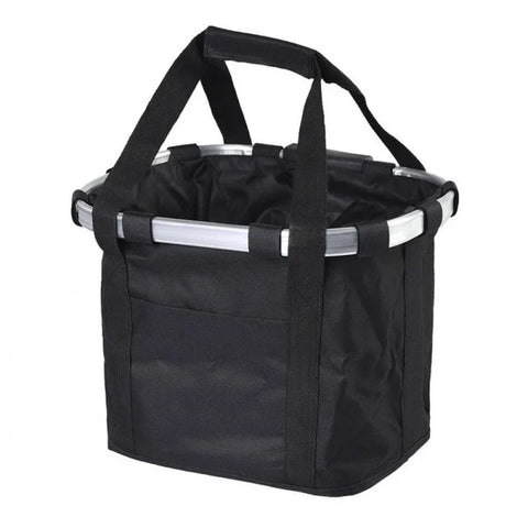 black pet bike basket
