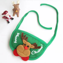 Christmas Pet Costume Set with Hat & Bib