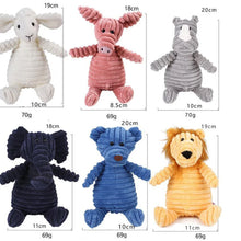 Animal Inspired Plush Dog Toys